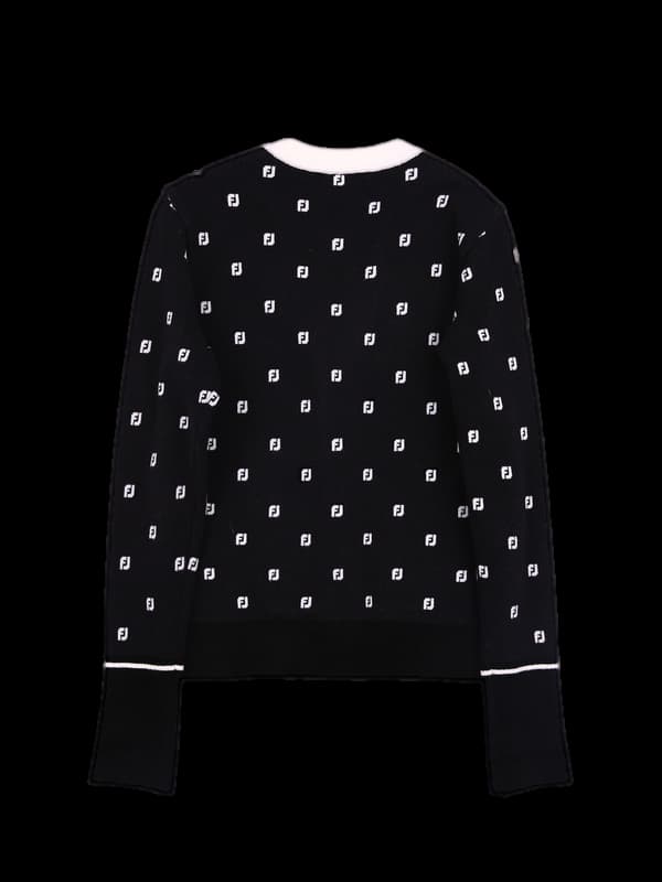 브이넥 지퍼가디건