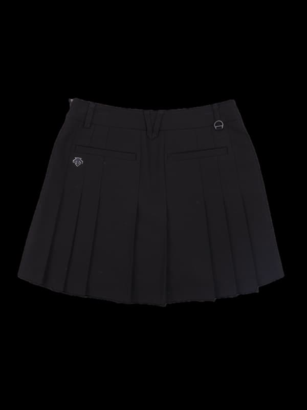 로고 언발 스커트