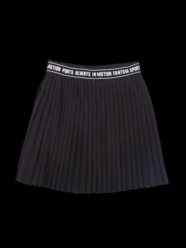 로고 밴딩 스커트