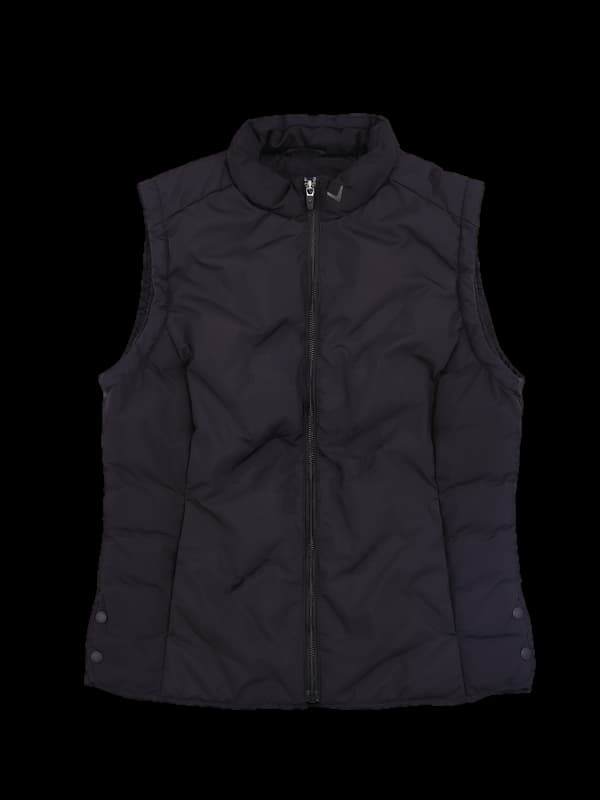 방풍 로고 패딩베스트