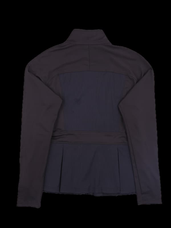 플리츠 밑단 긴팔집업