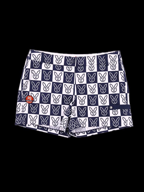 체커보드 패턴 반바지