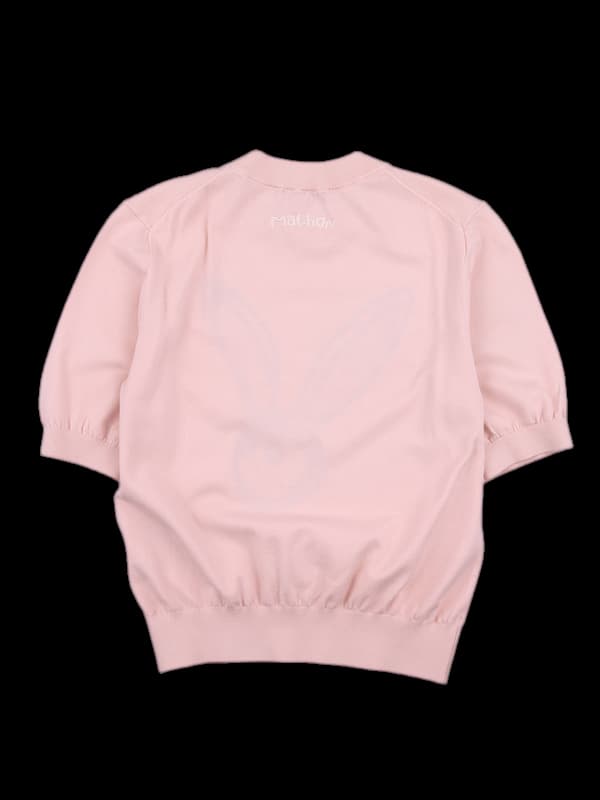 캐릭터 반팔 니트