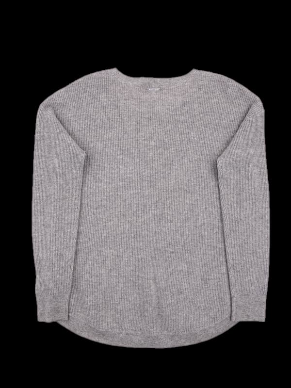 라운드넥 긴팔 니트