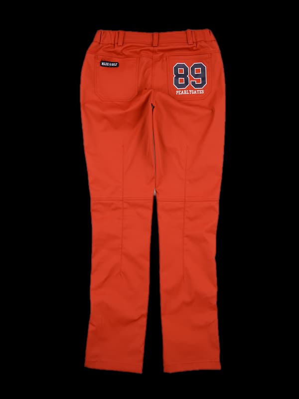 로고 사이드지퍼 팬츠