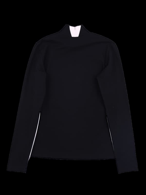 로고 하이넥 긴팔