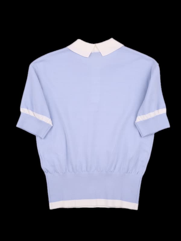 로고 배색 카라 반팔