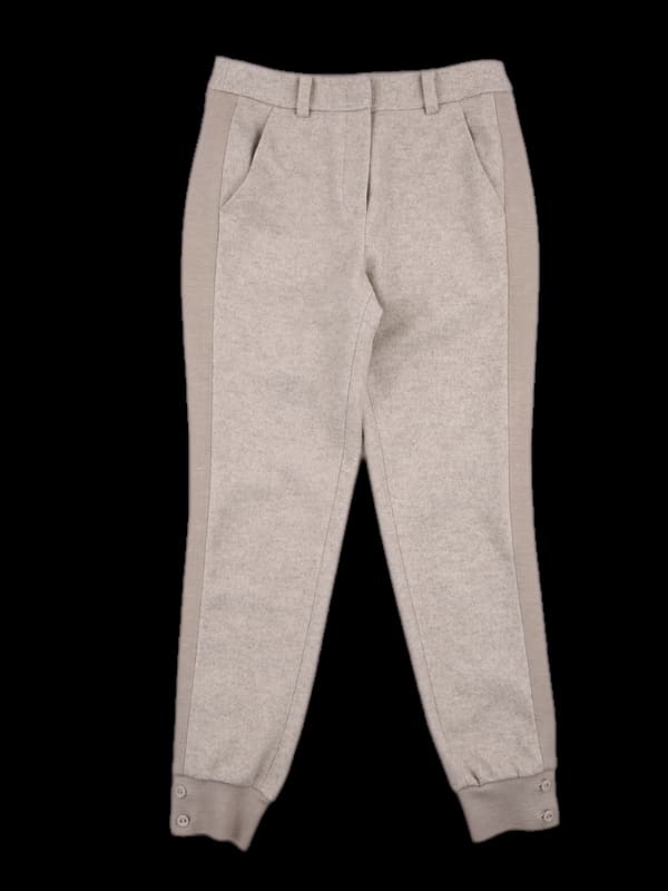 기모 배색 롱팬츠