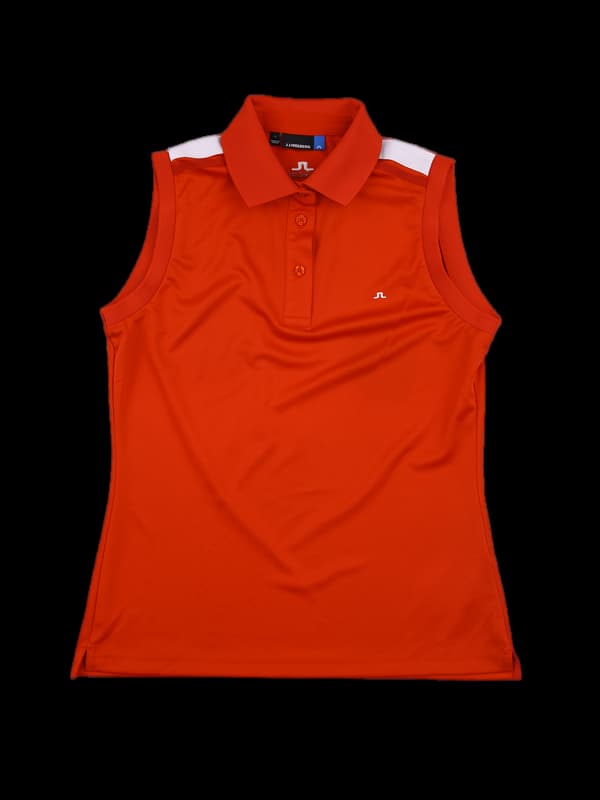 로고 민소매 카라티