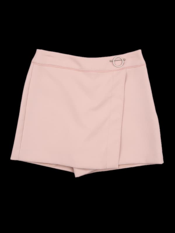 포인트 랩 스커트 팬츠