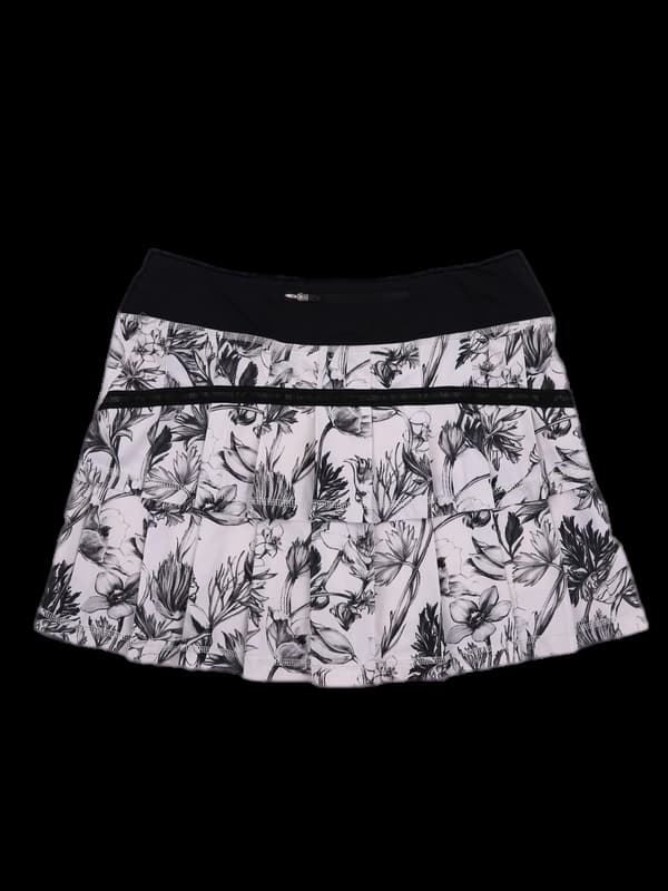 플라워 패턴 스커트