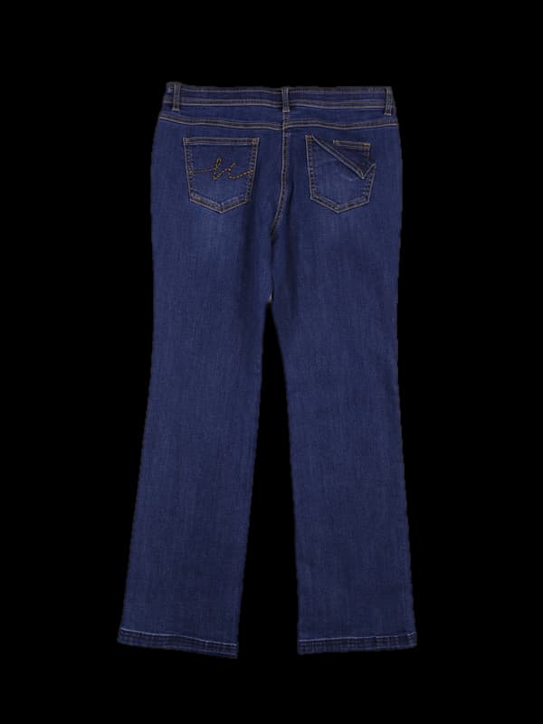 부츠컷 데님 팬츠