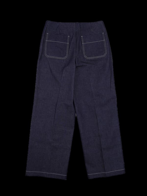 사이드 트임 데님 팬츠