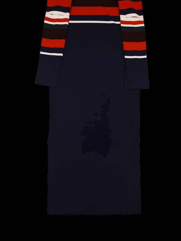 니트 롱 원피스