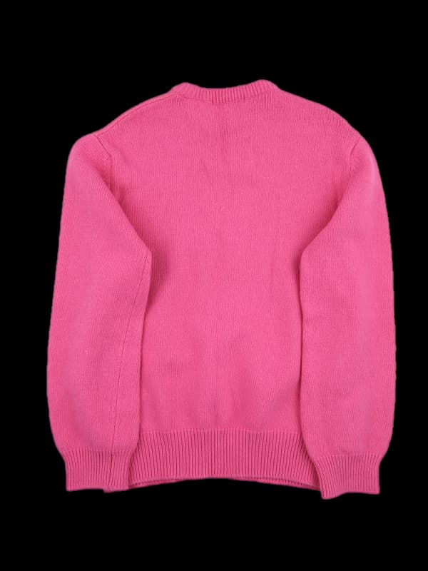 로고 긴팔 니트