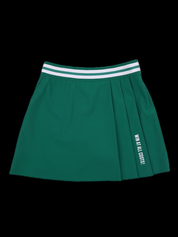 밴딩 플리츠 스커트