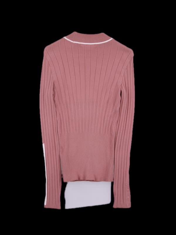 골지 긴팔 니트