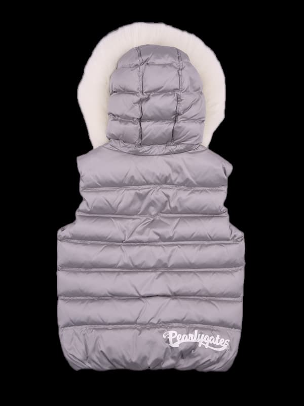 후드 패딩 베스트