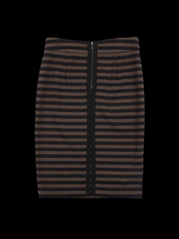 스트라이프 스커트