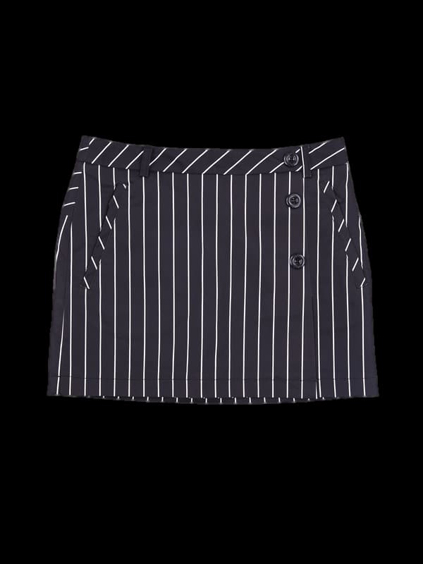 스트라이프 스커트