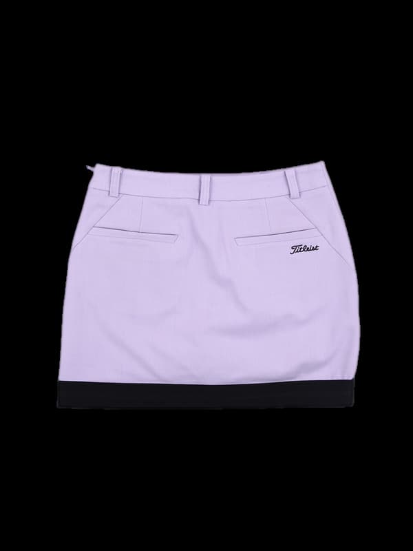 로고 사선 미니스커트