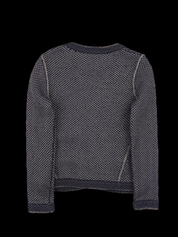 펄장식 긴팔가디건