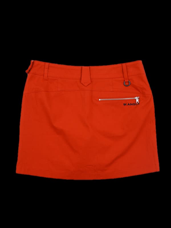 코튼 미니 스커트