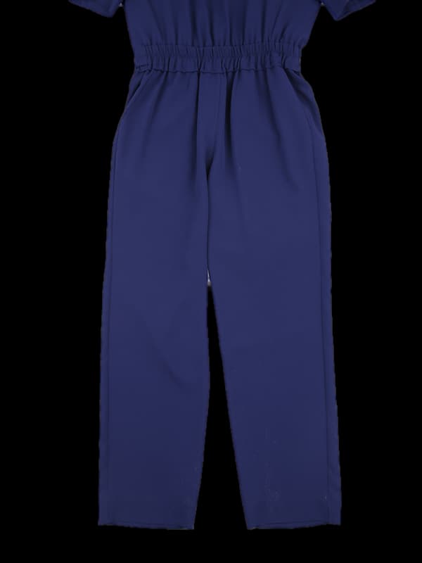 폴리 반팔 점프수트