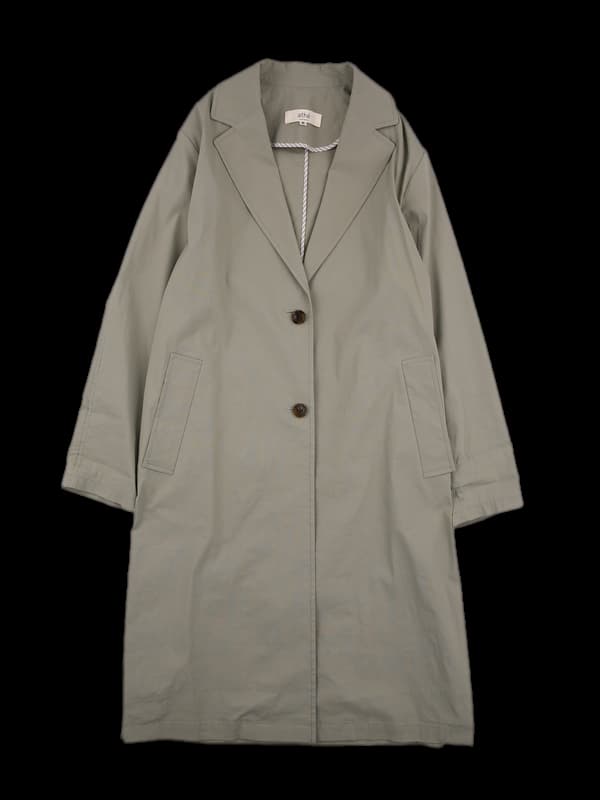 나일론 싱글 코트