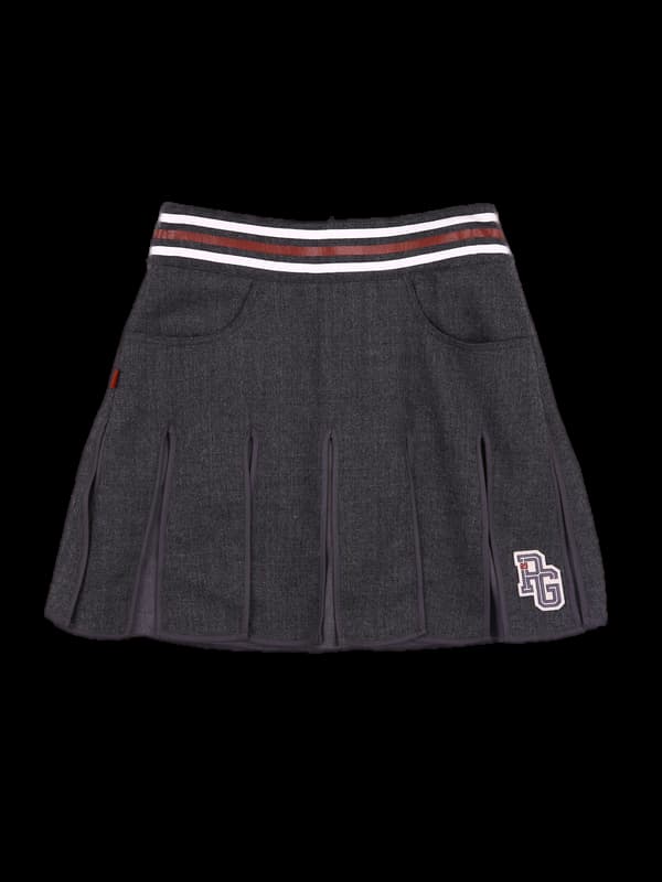 레이온 로고 스커트