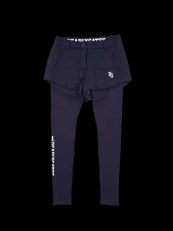 다운 레깅스 반바지 팬츠