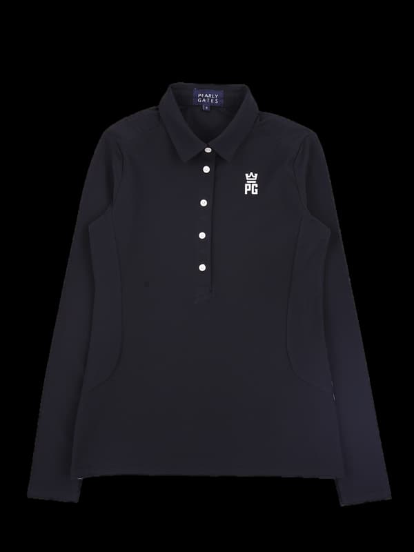 카라 슬림 긴팔