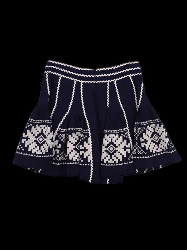 패턴 포인트 스커트