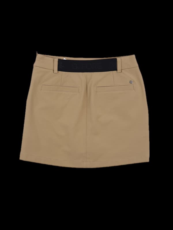 로고 밴딩 스커트