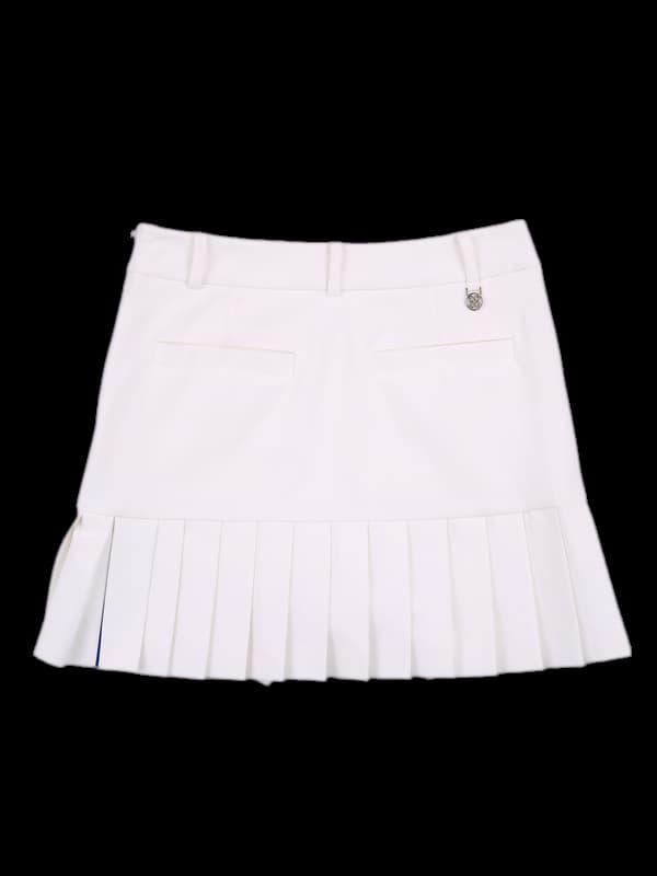 사이드 트임 플리츠 스커트