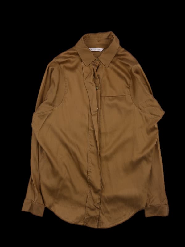 코튼 금장포인트 셔츠