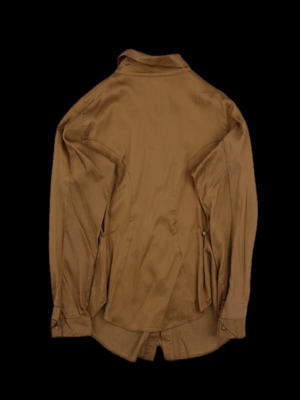 코튼 금장포인트 셔츠