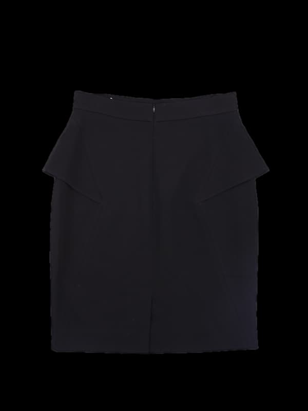 사이드 포인트 트임 스커트