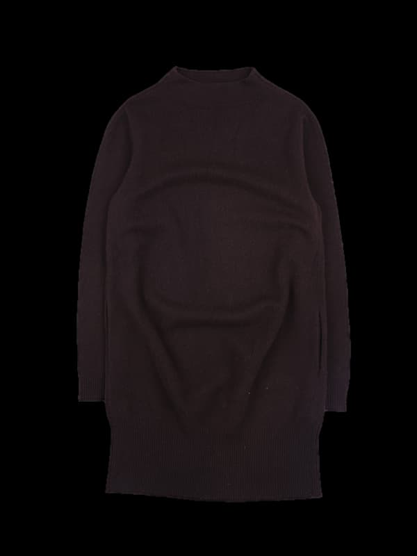 캐시미어 폴라 긴팔니트