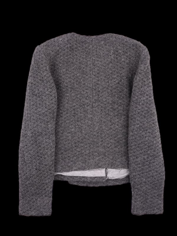 울 투버튼 자켓