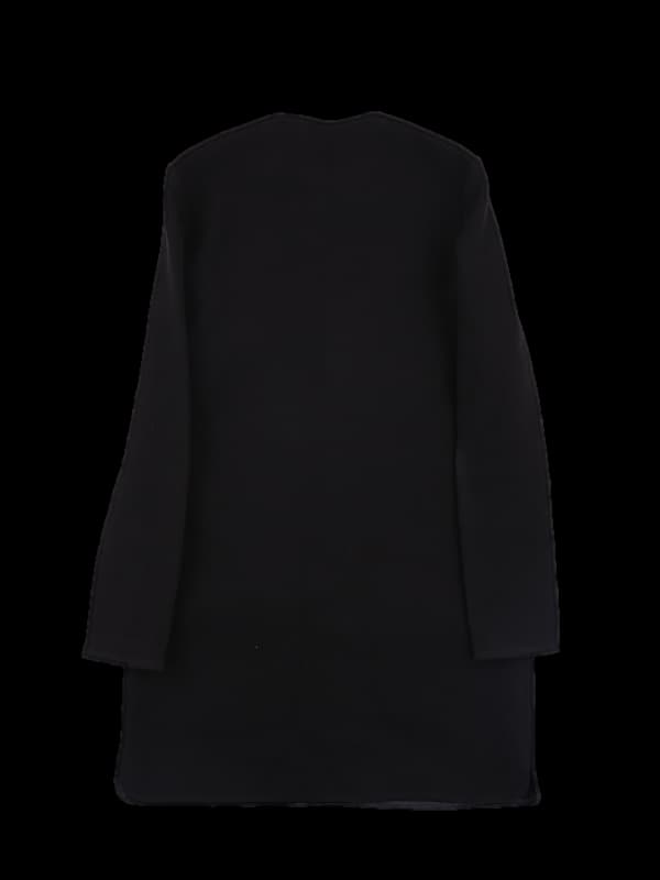 자크 포인트 긴팔 원피스