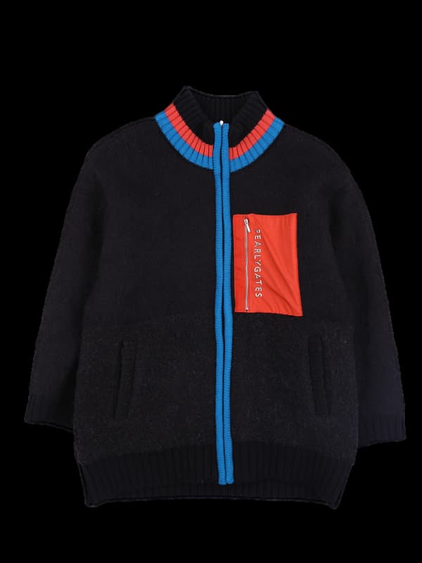 알파카 포켓 집업