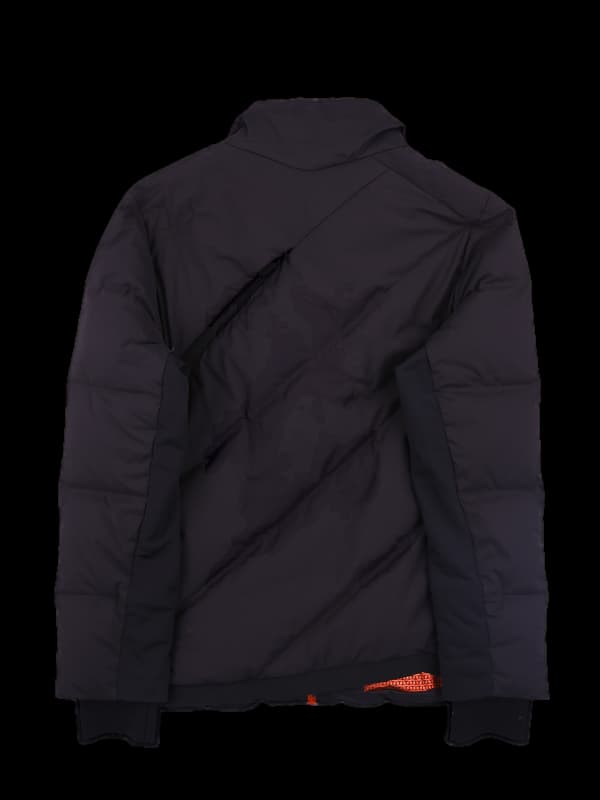 로고 다운 점퍼