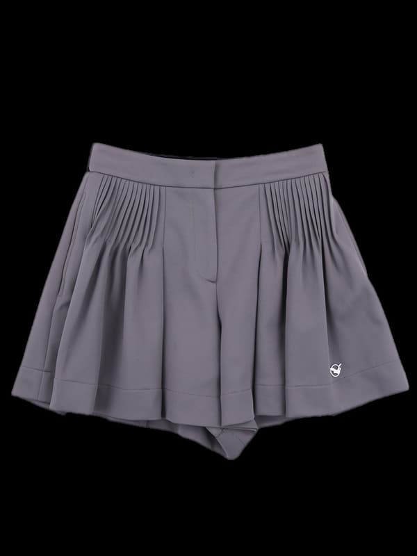 밴딩 주름 스커트 팬츠