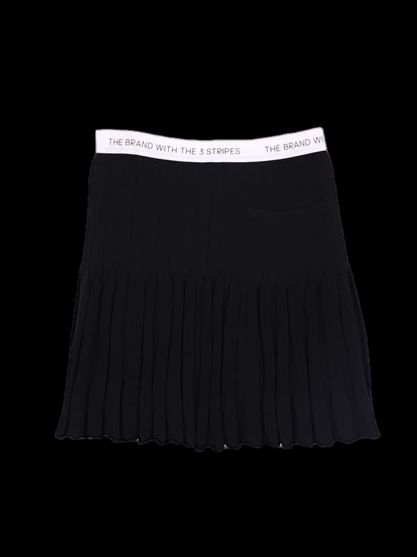 밴딩 니트 스커트