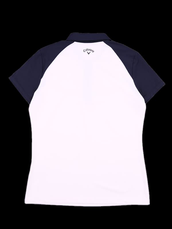 배색 카라 반팔