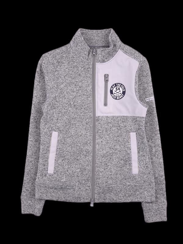 로고 주머니 긴팔 집업