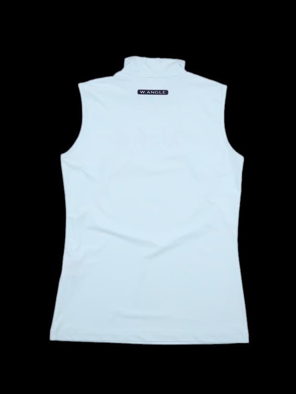 로고 하이넥 민소매