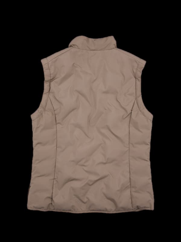 로고 패턴 패딩베스트