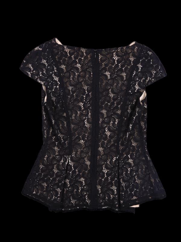 플라워 패턴 블라우스